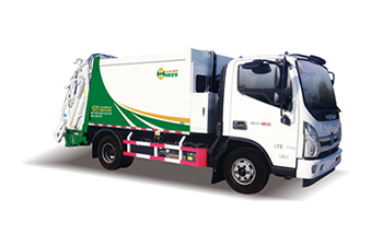 奧鈴7方后裝壓縮車垃圾車QTH5091ZYS